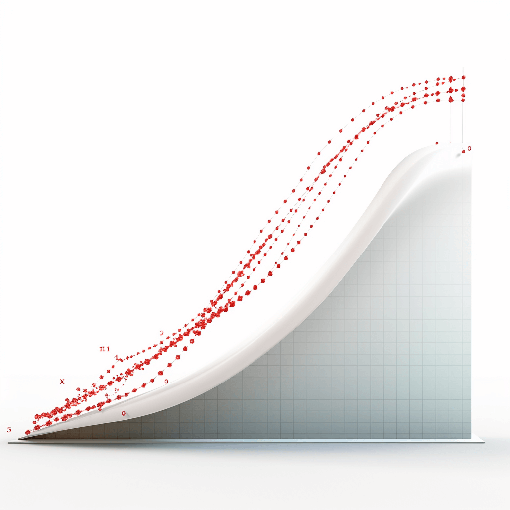 Graph showcasing significant growth following the implementation of an innovative strategy.